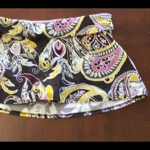 Skirted bathing suit bottom